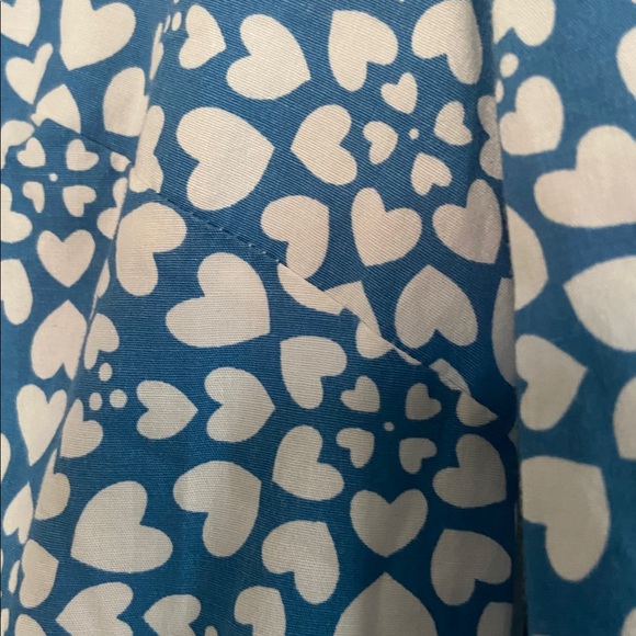 NWOT Boden Posy midi shirt dress in heart floral print - Picture 14 of 15